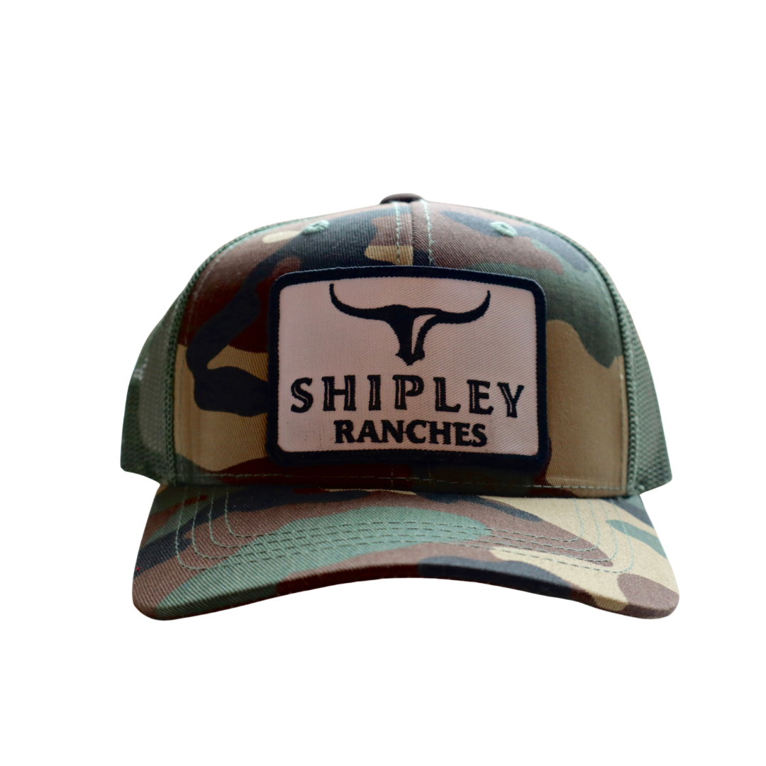 Kids/Youth Camo Shipley Ranches Cap
