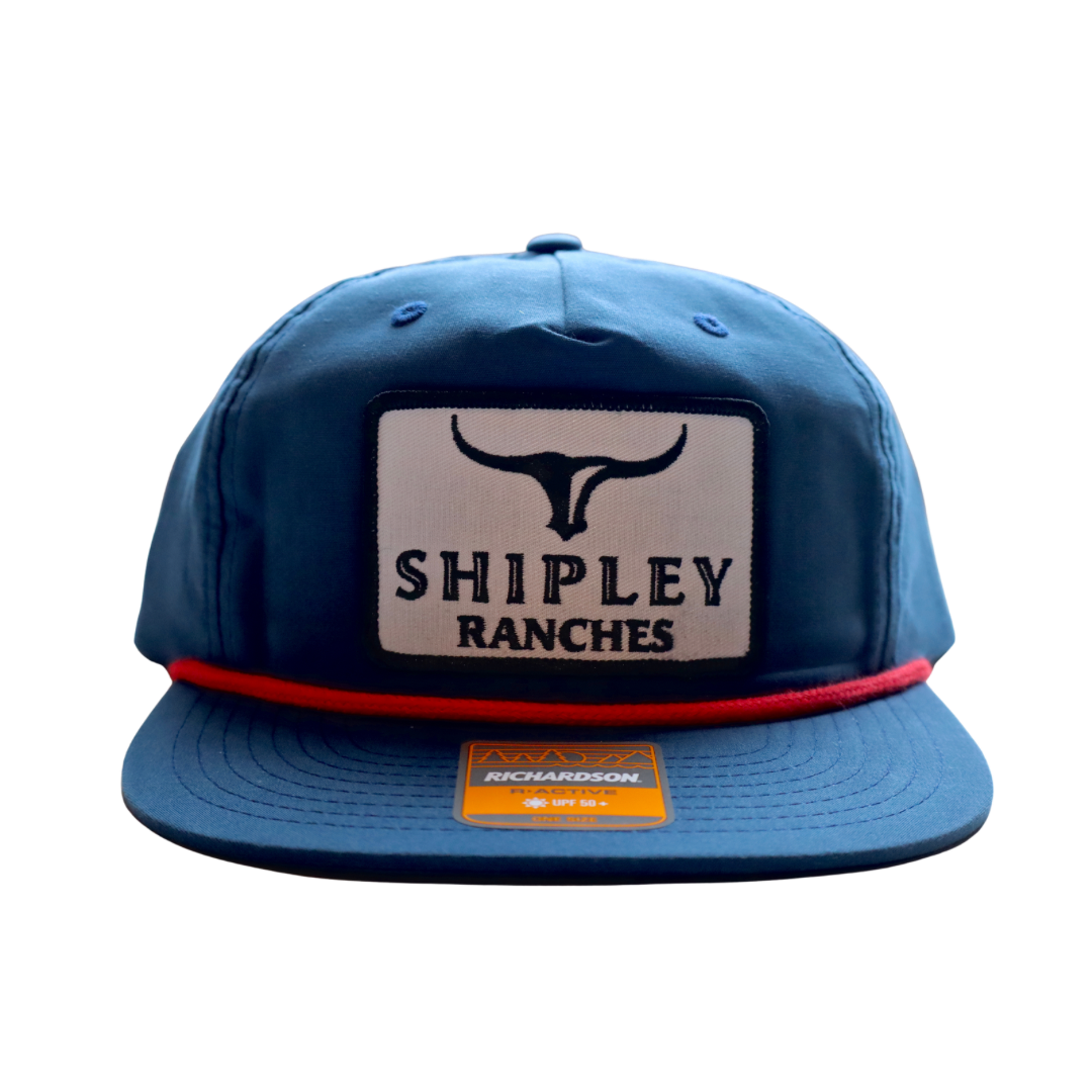 Blue/Red Shipley Ranches Cap