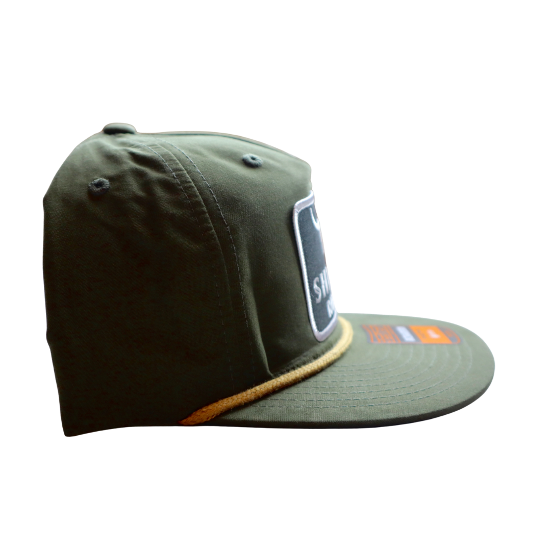 Army Green/Gold Shipley Ranches Cap