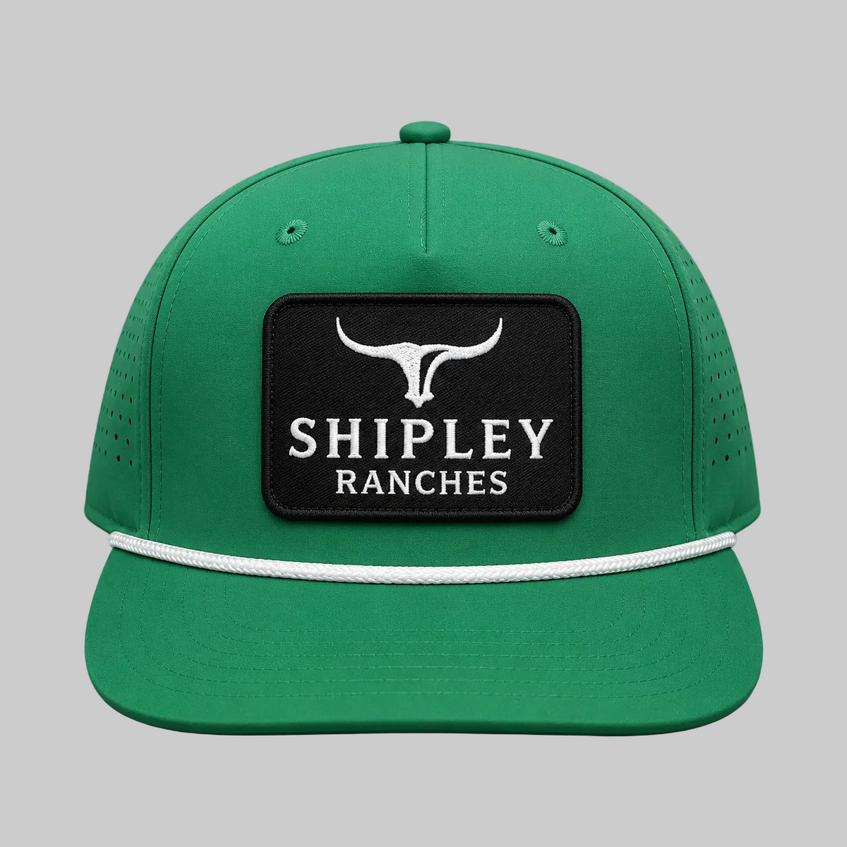 Shipley Ranches | Green + White Rope