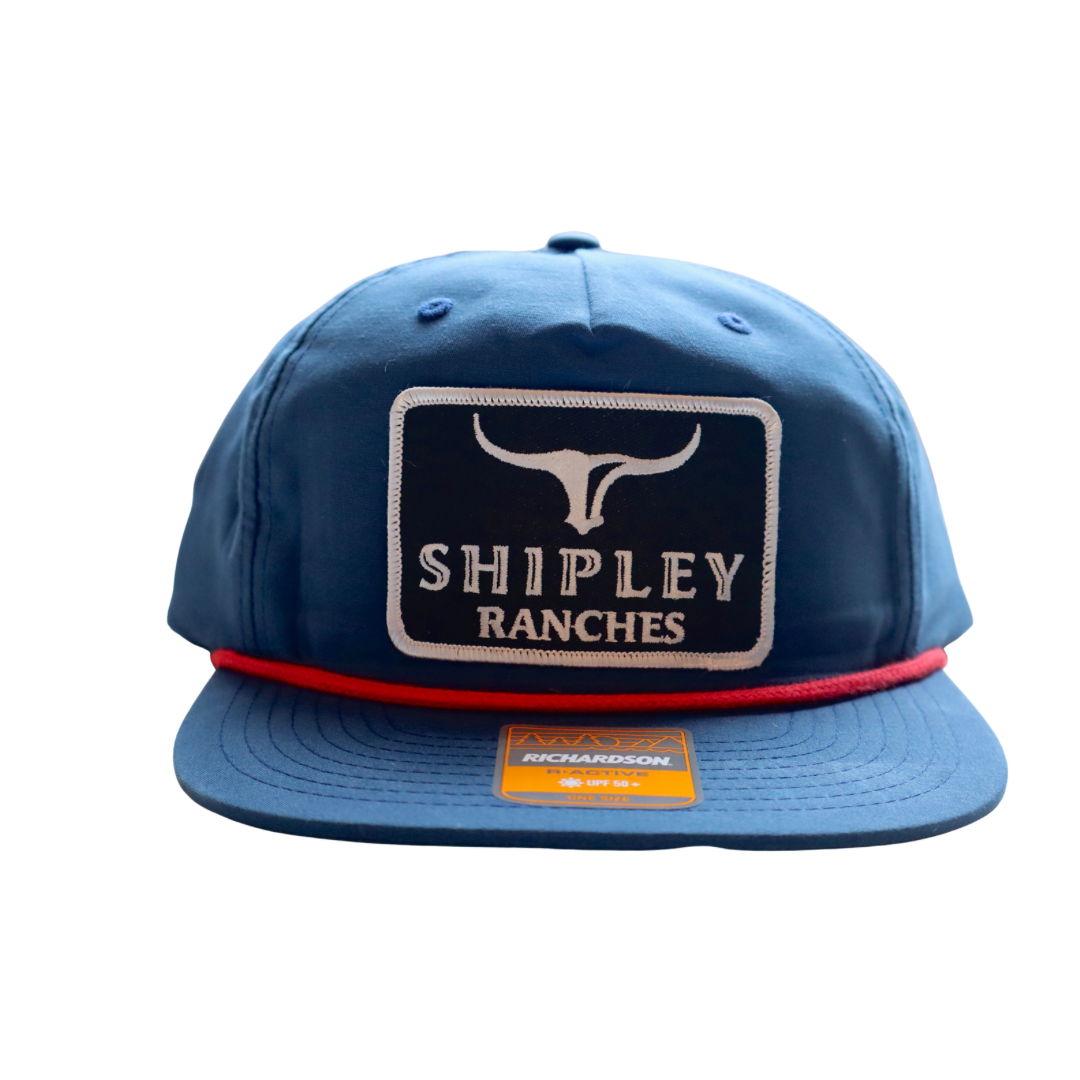 Blue/Red Shipley Ranches Cap