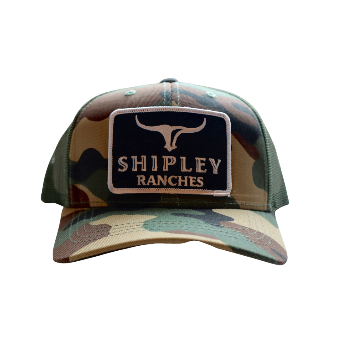 Kids/Youth Camo Shipley Ranches Cap