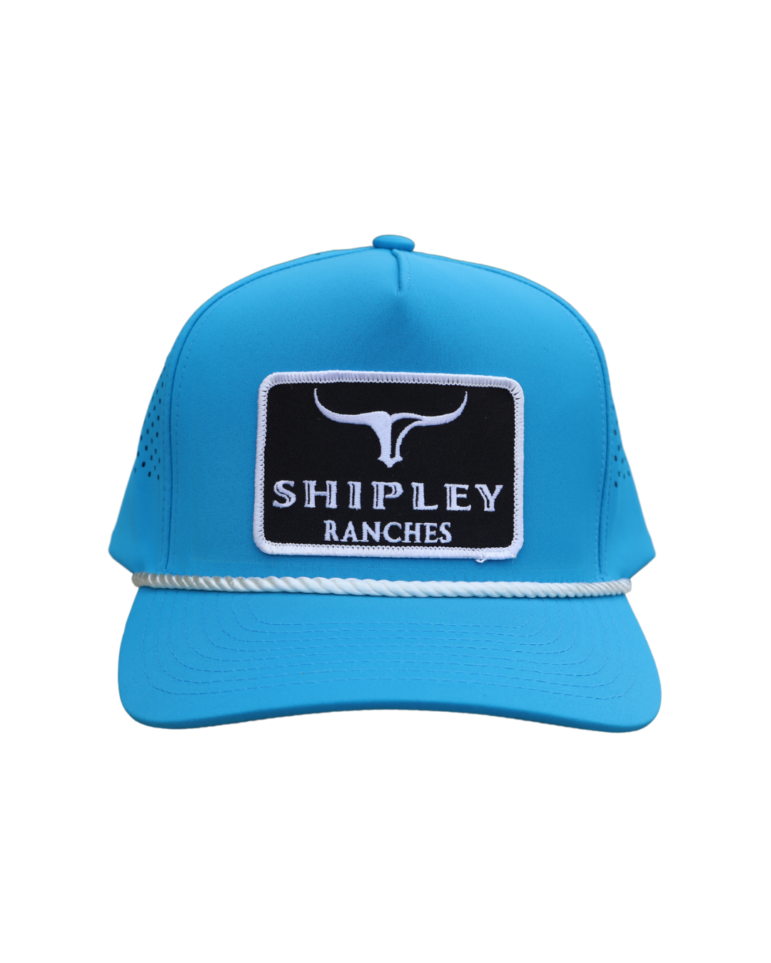 Aqua Blue Shipley Ranches Snapback