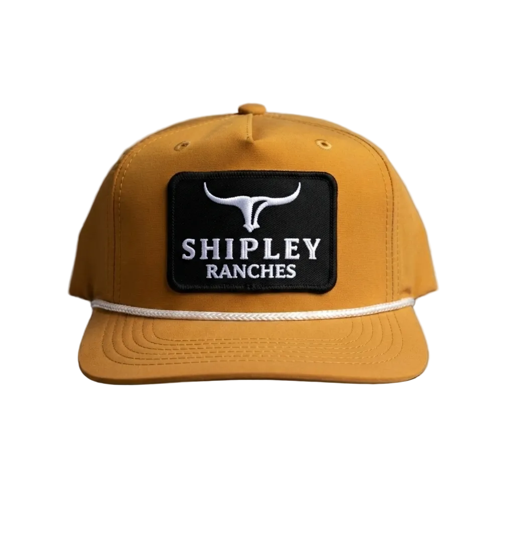 Shipley Ranches | Burnt orange/ white rope