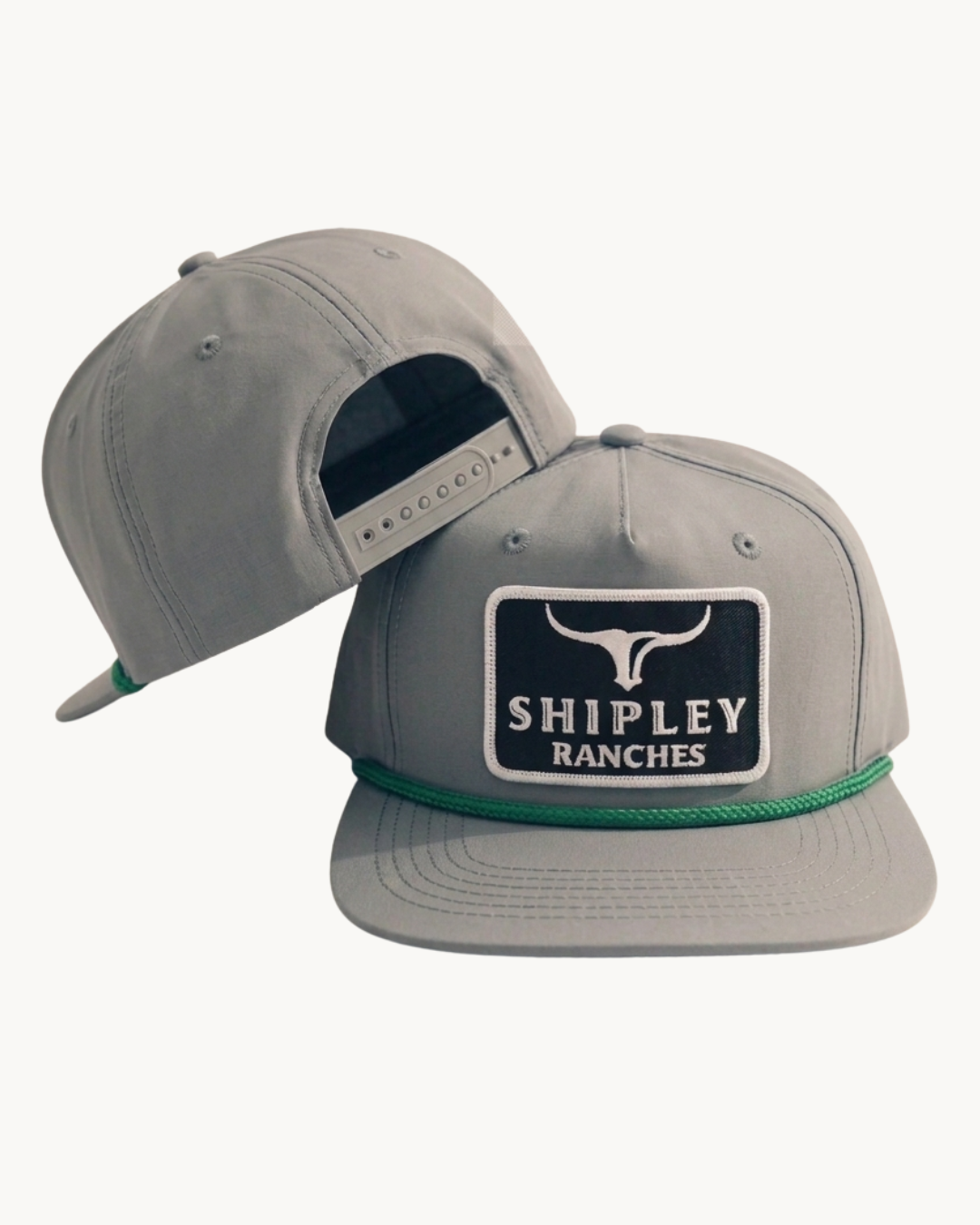 Shipley Ranches | Grey + Green Rope