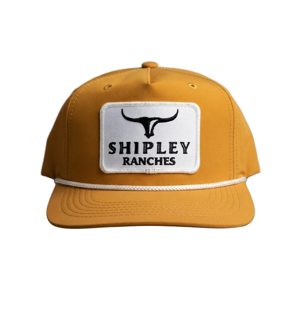 Shipley Ranches | Burnt orange/ white rope