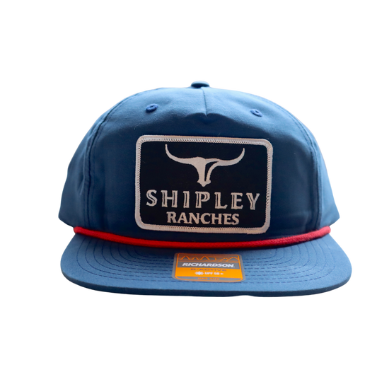 Blue/Red Shipley Ranches Cap
