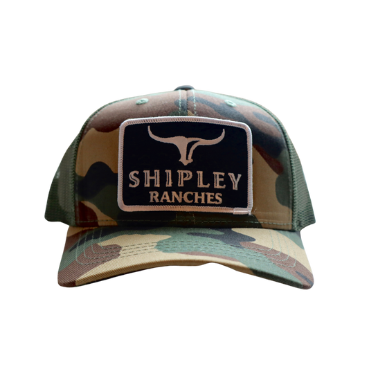 Kids/Youth Camo Shipley Ranches Cap