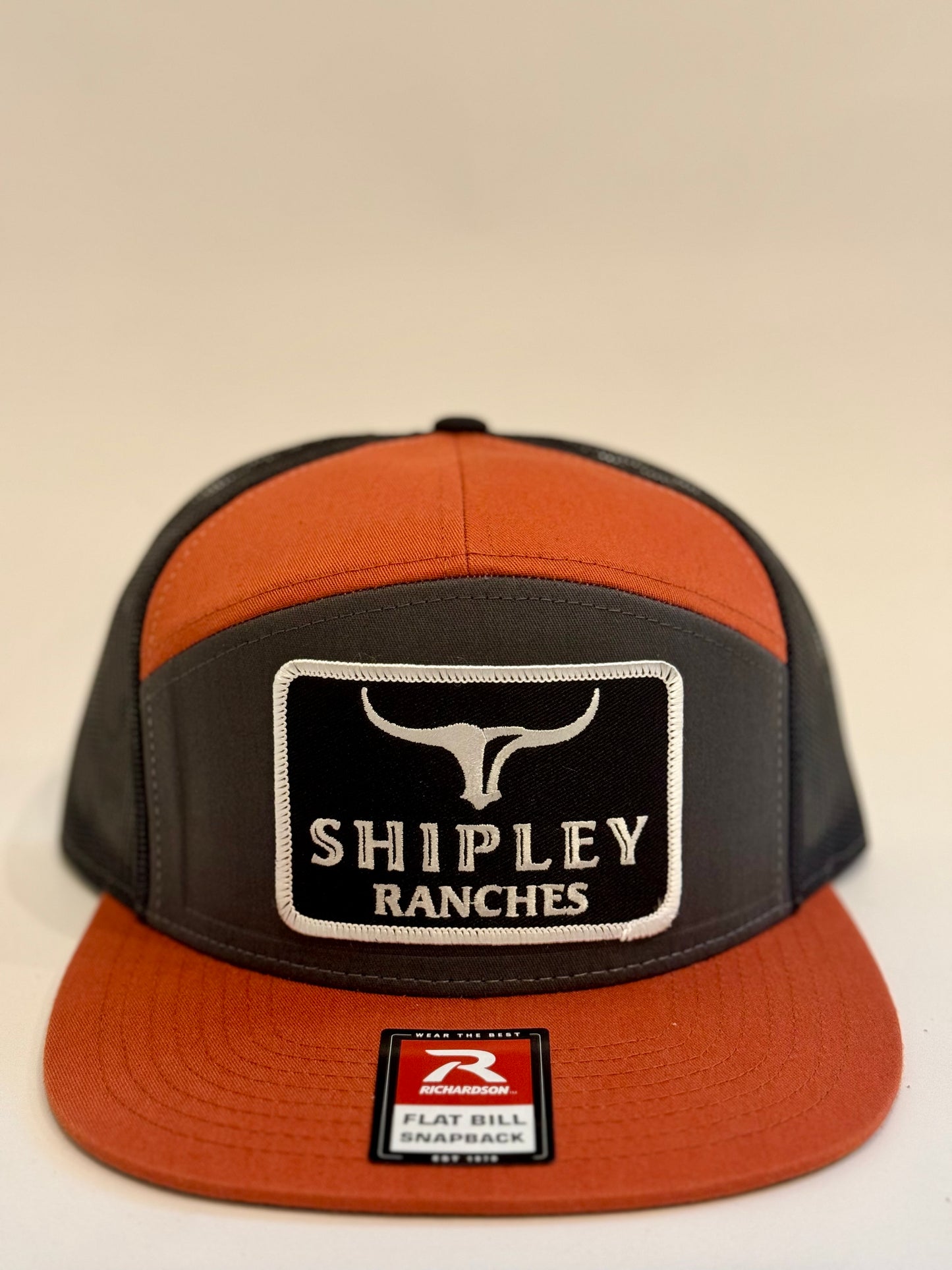 Shipley Ranches- Burnt Orange/Grey