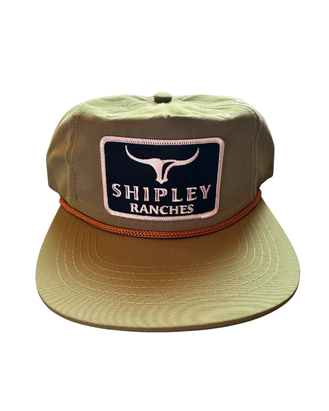 Shipley Ranches Smoke Green/ Burnt Orange Rope