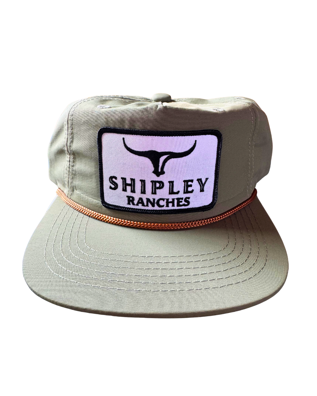 Shipley Ranches Smoke Green/ Burnt Orange Rope