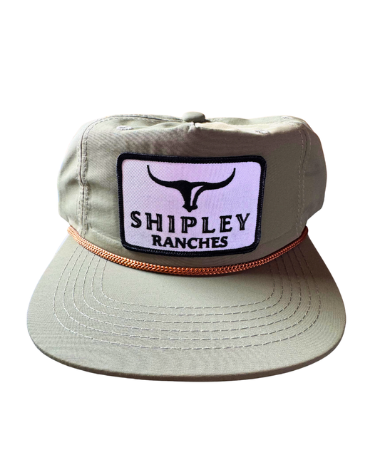 Shipley Ranches Smoke Green/ Burnt Orange Rope