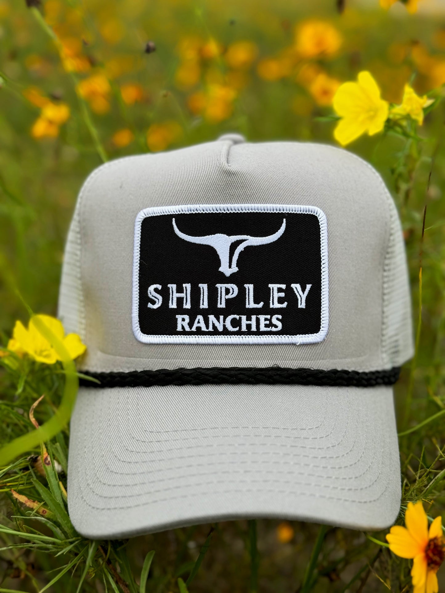 Shipley Ranches Cap- Grey/Black