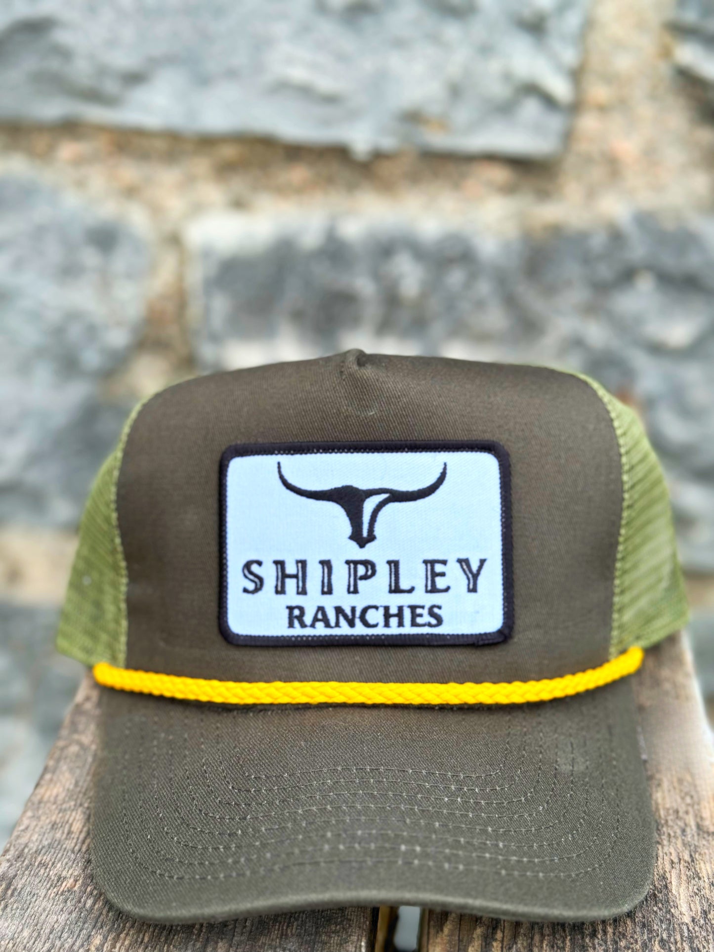 Shipley Ranches-Army Green/Gold