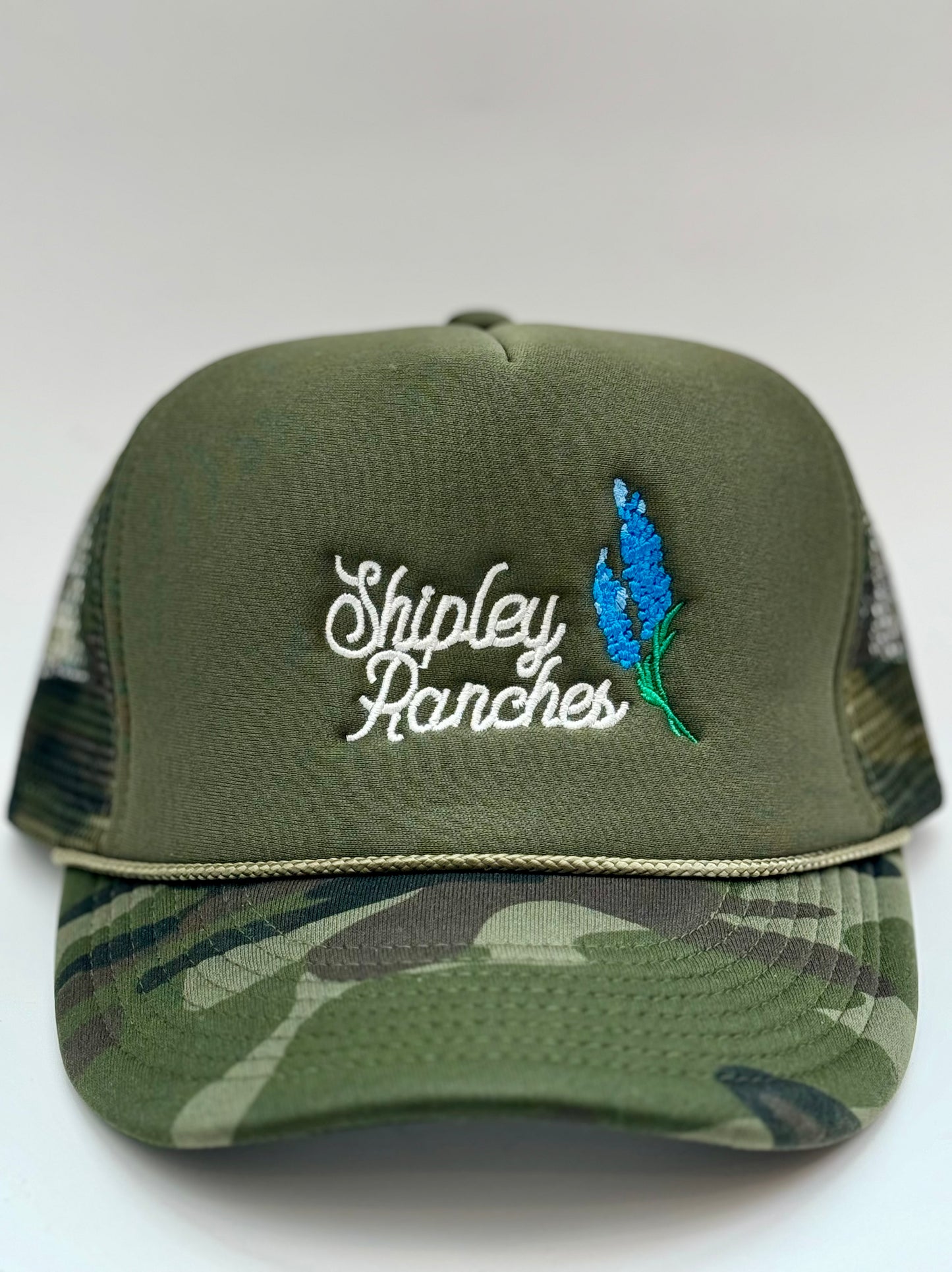 Shipley Ranches Bluebonnet- Moss Camo