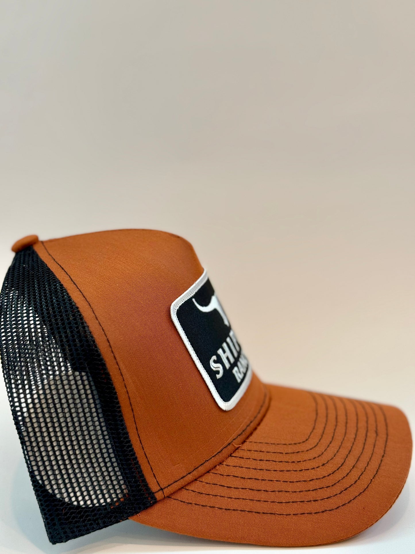 Shipley Ranches- Burnt Orange/Black