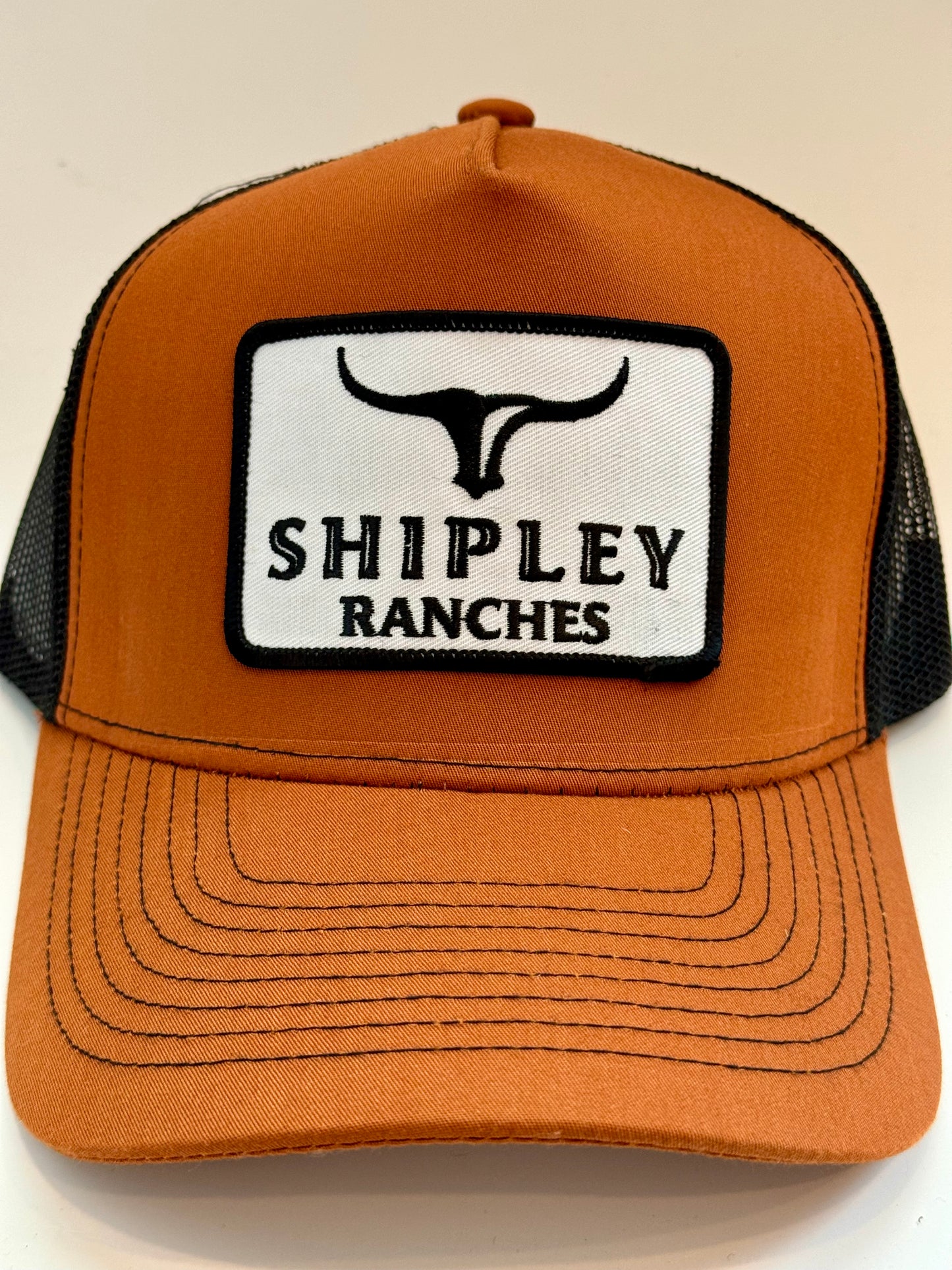 Shipley Ranches- Burnt Orange/Black