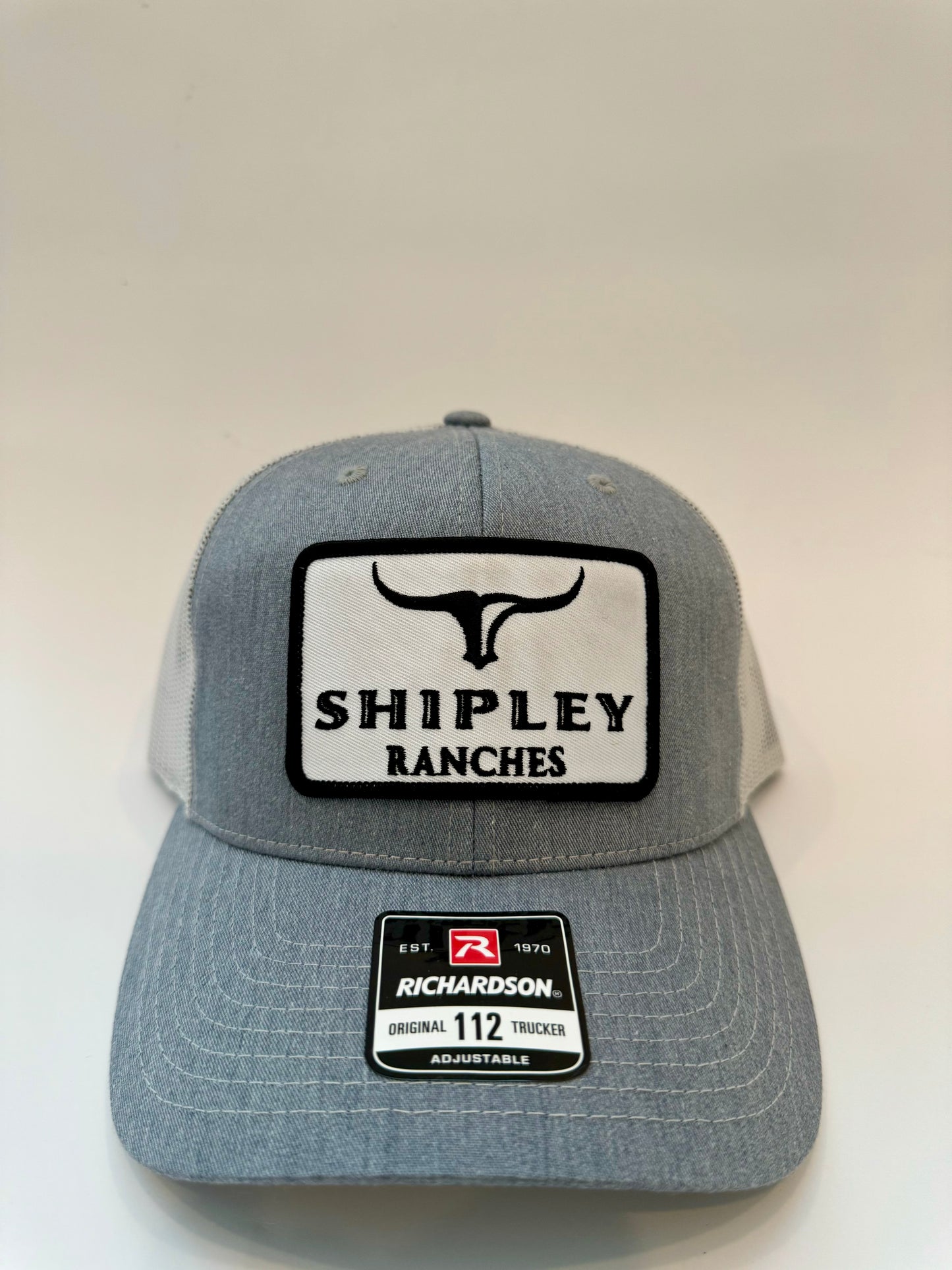 Shipley Ranches- Light Grey/White