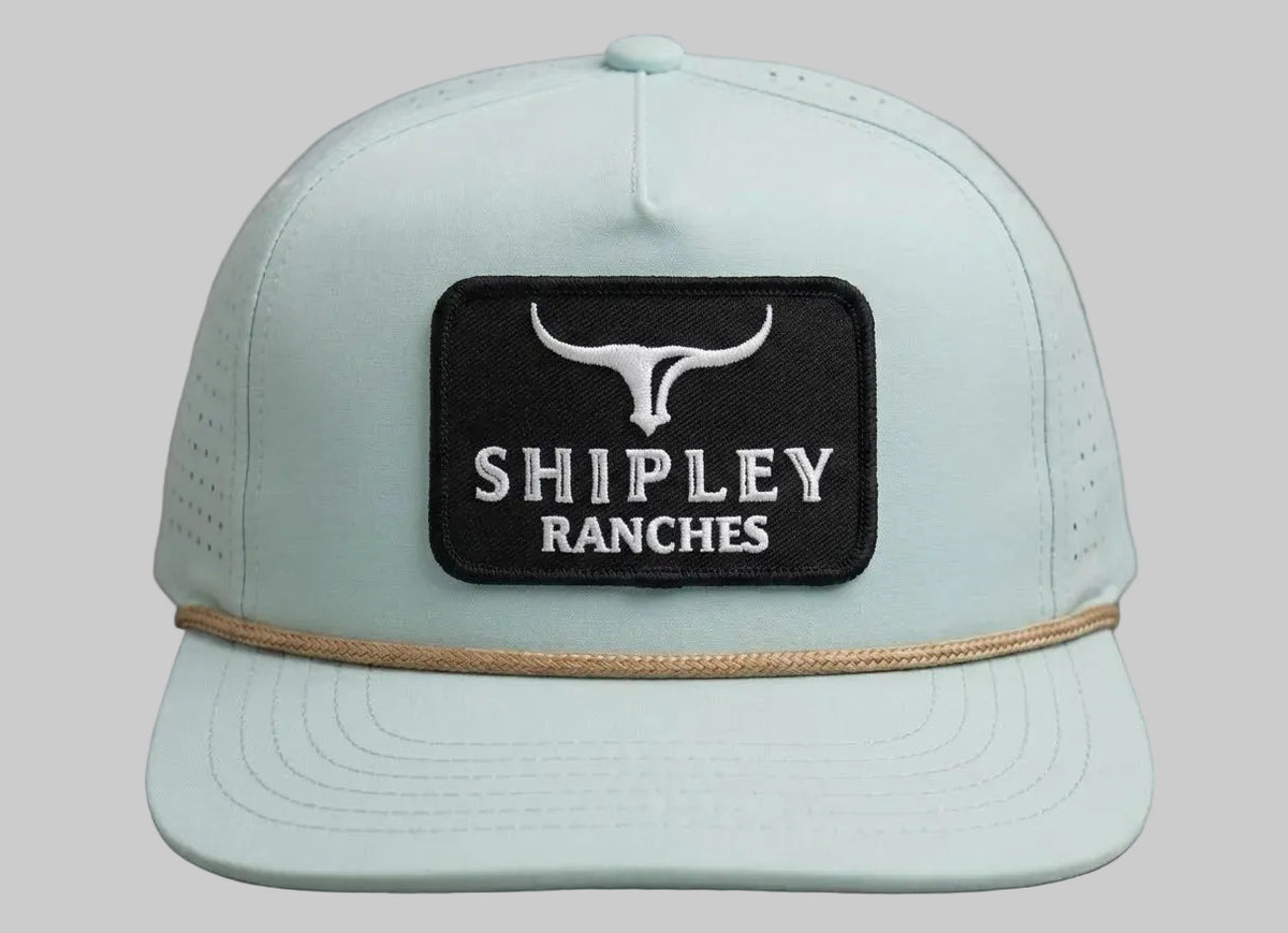 Shipley Ranches | Sky Blue + Tan Rope